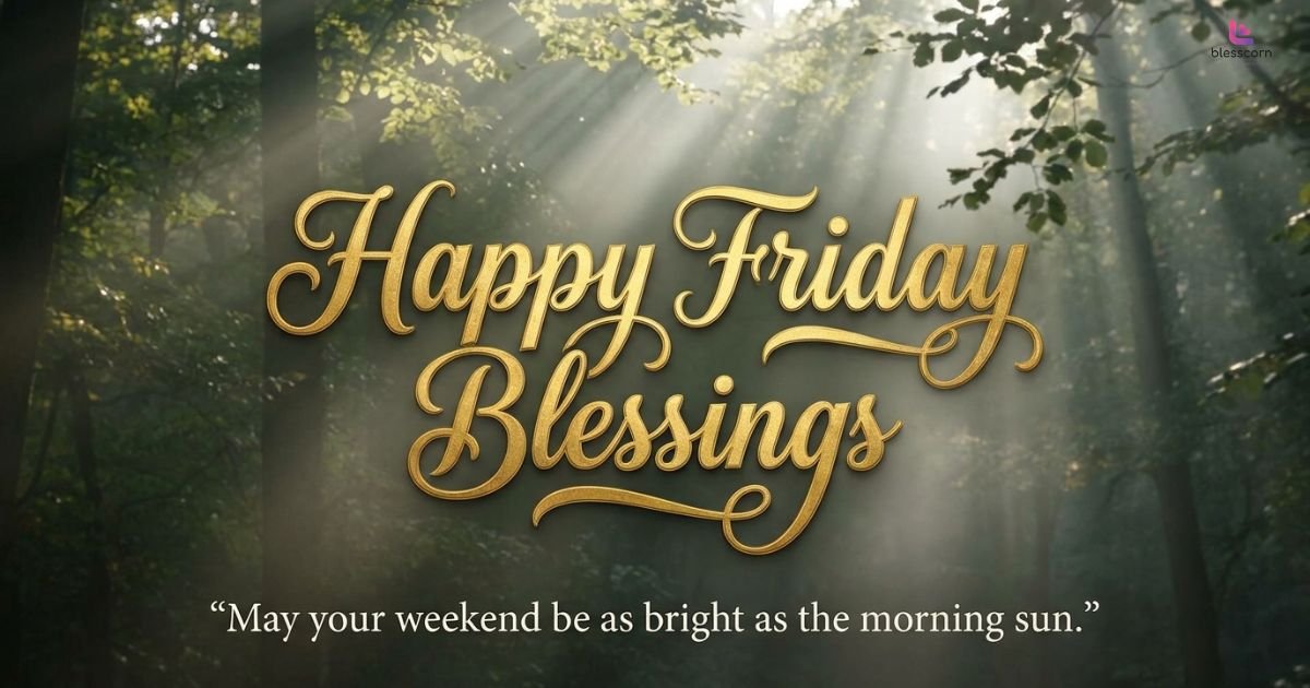 happy friday blessings