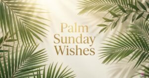 Palm Sunday wishes