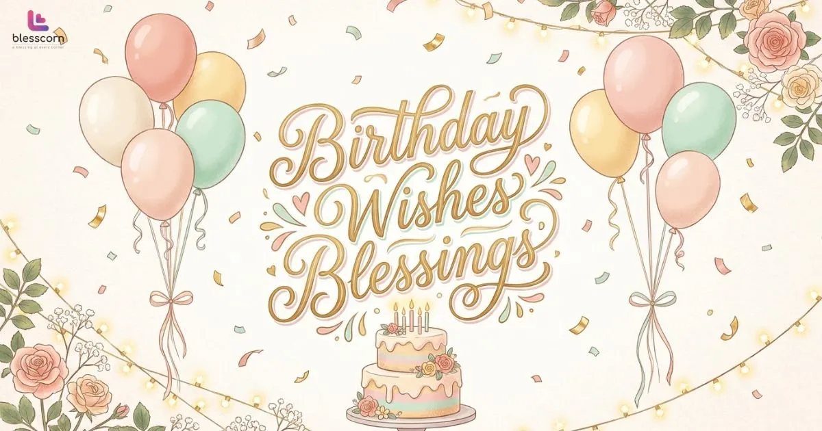 Birthday Wishes Blessings