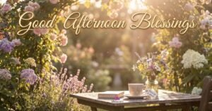 Good Afternoon Blessings
