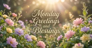 Monday Greetings and Blessings