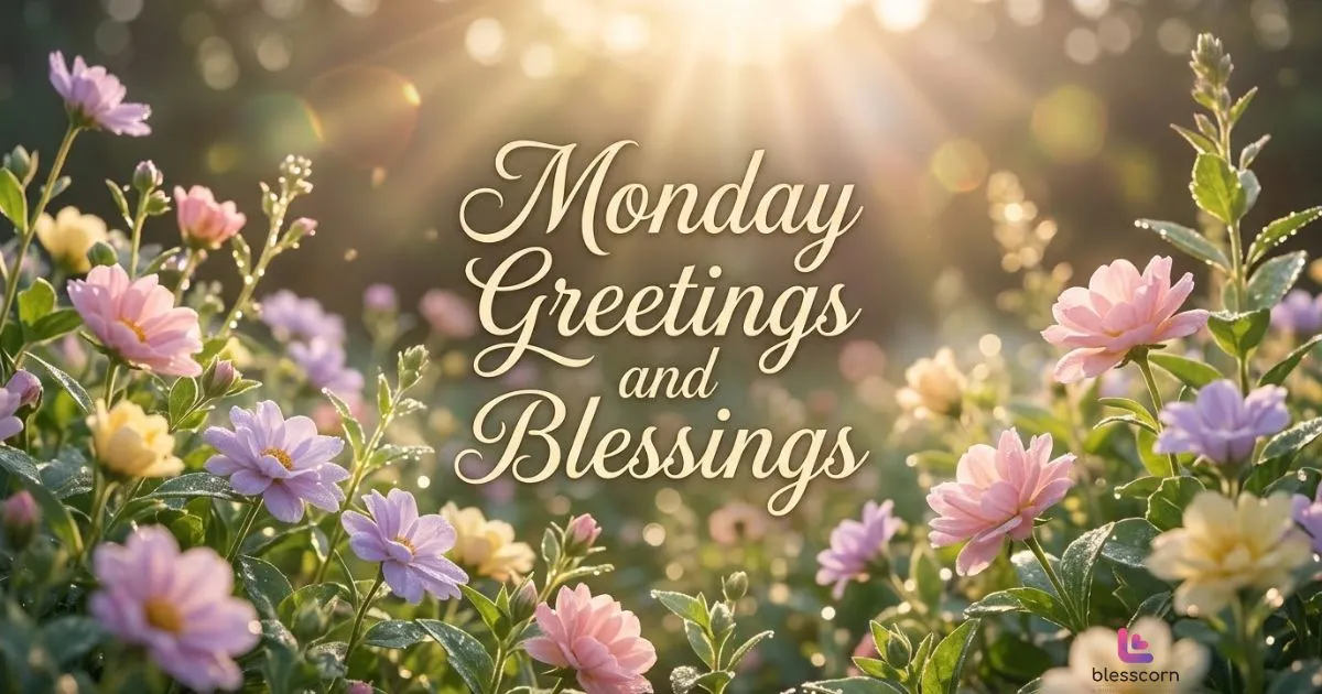 Monday Greetings and Blessings